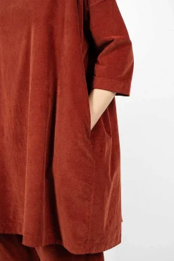 31_192 Boatneck Tunic Red