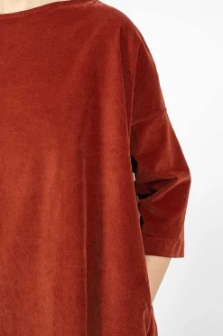31_192 Boatneck Tunic Red