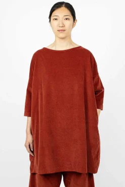 31_192 Boatneck Tunic Red