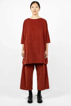 31_192 Boatneck Tunic Red