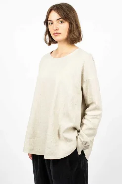 12_96 Linen T-Shirt Natural