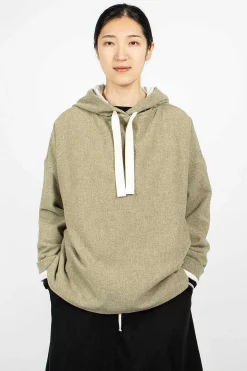 40_210 Oversized Hoodie Olive