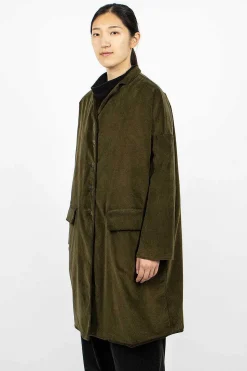45_29 Velvet Coat Olive