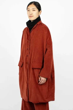 45_29 Velvet Coat Red