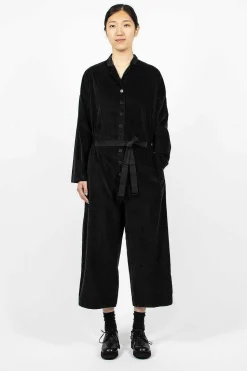 60_03 Velvet Jumpsuit Slate
