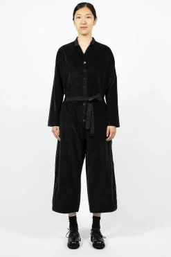 60_03 Velvet Jumpsuit Slate