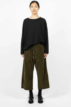 23_206 Velvet W&S Trouser Olive