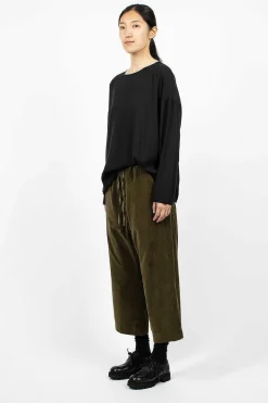 23_206 Velvet W&S Trouser Olive