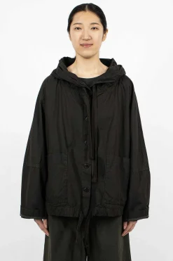 4344 Hooded Jacket Cc Charcoal