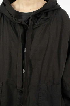 4344 Hooded Jacket Cc Charcoal