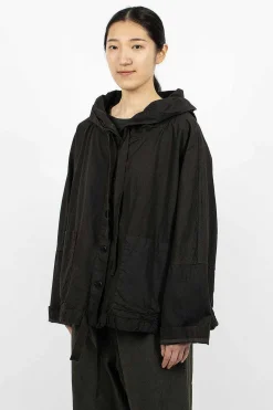 4344 Hooded Jacket Cc Charcoal