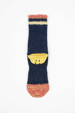60 Ivy Rainbowy Happy Heel Navy