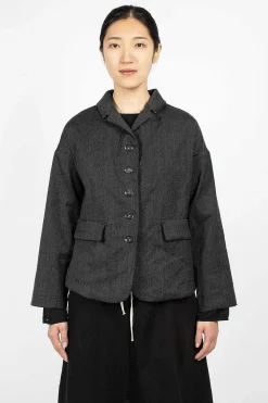 4259 Loose Blazer Inox