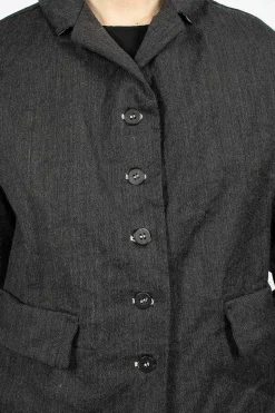 4259 Loose Blazer Inox