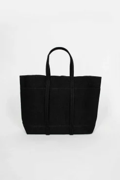 6 Pocket Tote Black