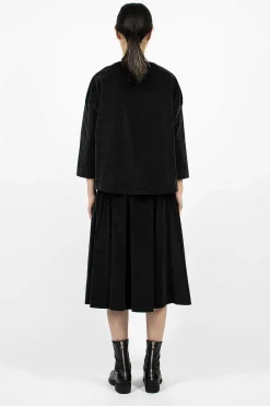 3293 Velvet Skirt Slate