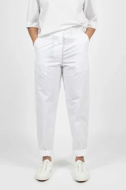 Ah Pant Poplin White