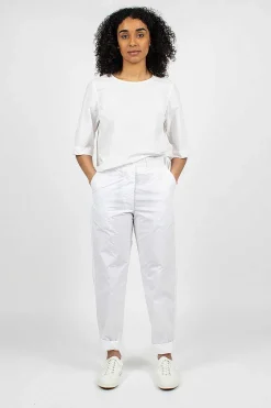 Ah Pant Poplin White