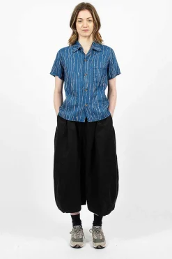 Aloha French Linen Shirt Indigo
