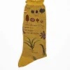 Am-773 Botanical Xv Socks Mustard