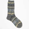 Am-763 Floret Terrace Socks Mix Grey