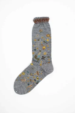 Am-775 Wish Socks Grey