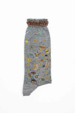Am-775 Wish Socks Grey