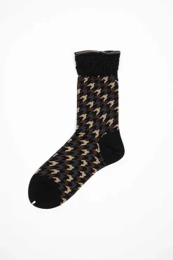 Am-460A Chidori Socks Black