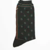 Am-443A Polka Dot Socks Green
