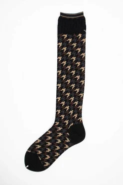 Am-460Ahs Chidori Socks Black