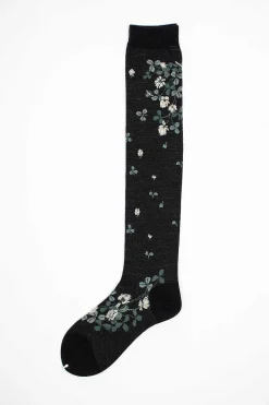 Am-778Hs Shamrock Socks Black