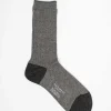 Anp-121 Rib Socks Grey