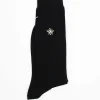 Anp-112 Super Merino Bee Socks Black