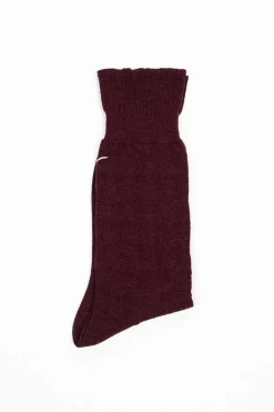 Anp-70A Super Merino Socks Wine