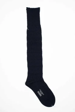 Anp-70Ahs Super Merino Socks Navy