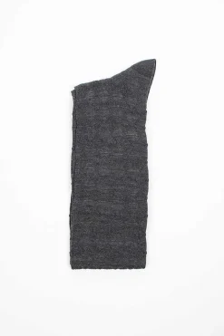 Anp-70Ahs Super Merino Socks Grey