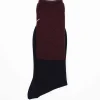 Anp-92K Two Tone Rib Socks Navy