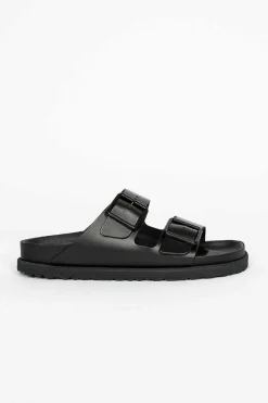Arizona Nappa Sandal Black