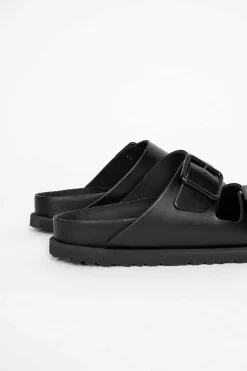 Arizona Nappa Sandal Black