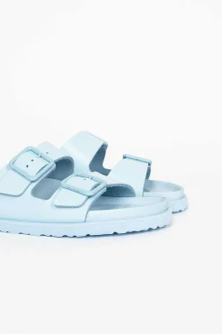 Arizona Nappa Sandal Powder Blue