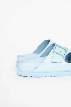 Arizona Nappa Sandal Powder Blue