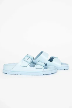 Arizona Nappa Sandal Powder Blue
