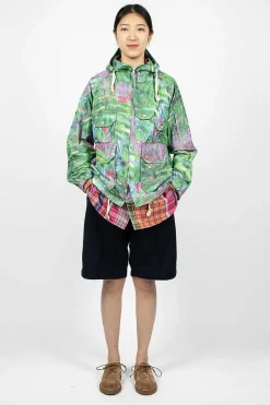 Atlantic Parka Green Floral