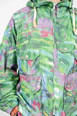 Atlantic Parka Green Floral
