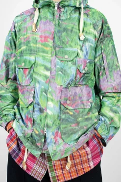 Atlantic Parka Green Floral