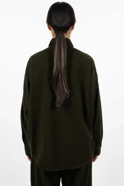 Axl Shirt Dark Khaki