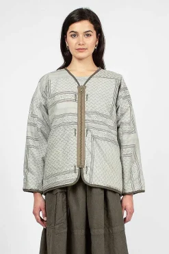 Bandana Reversible Kimono Liner Jacket