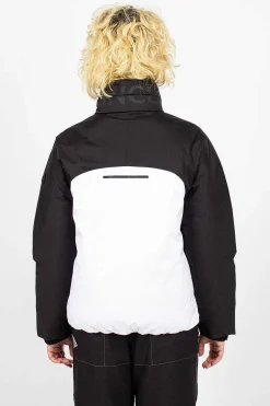 Barbat Down Jacket Black/White