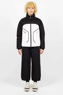 Barbat Down Jacket Black/White