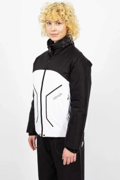 Barbat Down Jacket Black/White